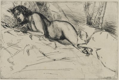 Venus, 1859 von James Abbott McNeill Whistler